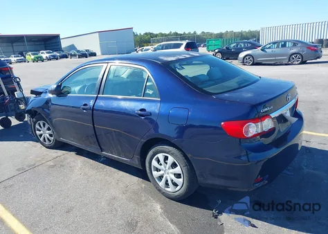 2011 Toyota Corolla Le из США, поврежденный, VIN 2T1BU4EE9BC613820